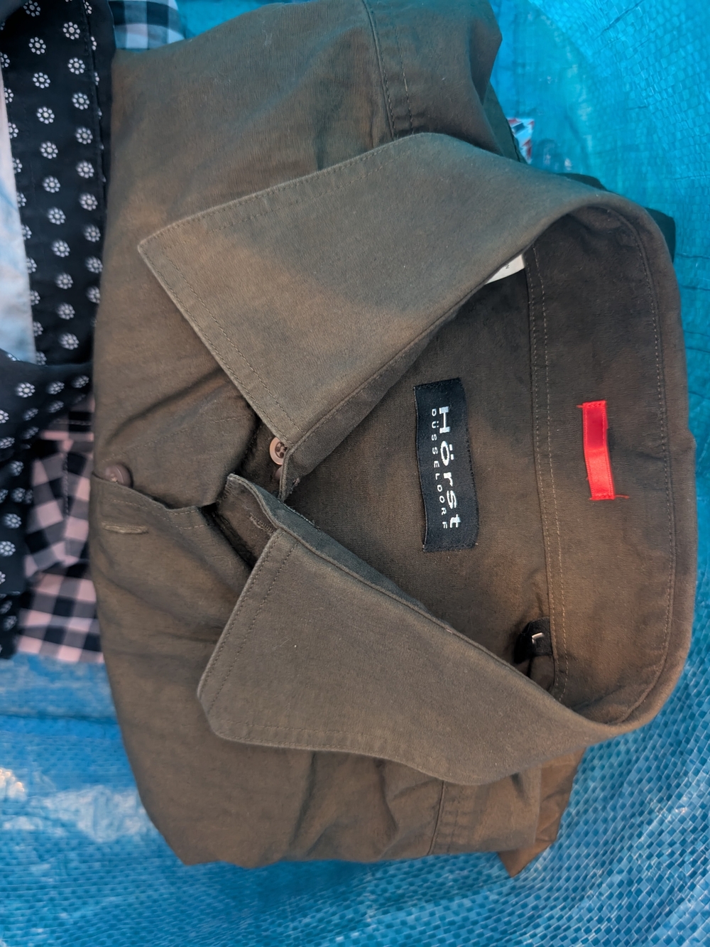 Lightweight Shirt Jacket in Olive